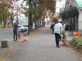 清掃状況 北側1