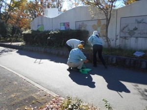 1416　掃除中　北区職員